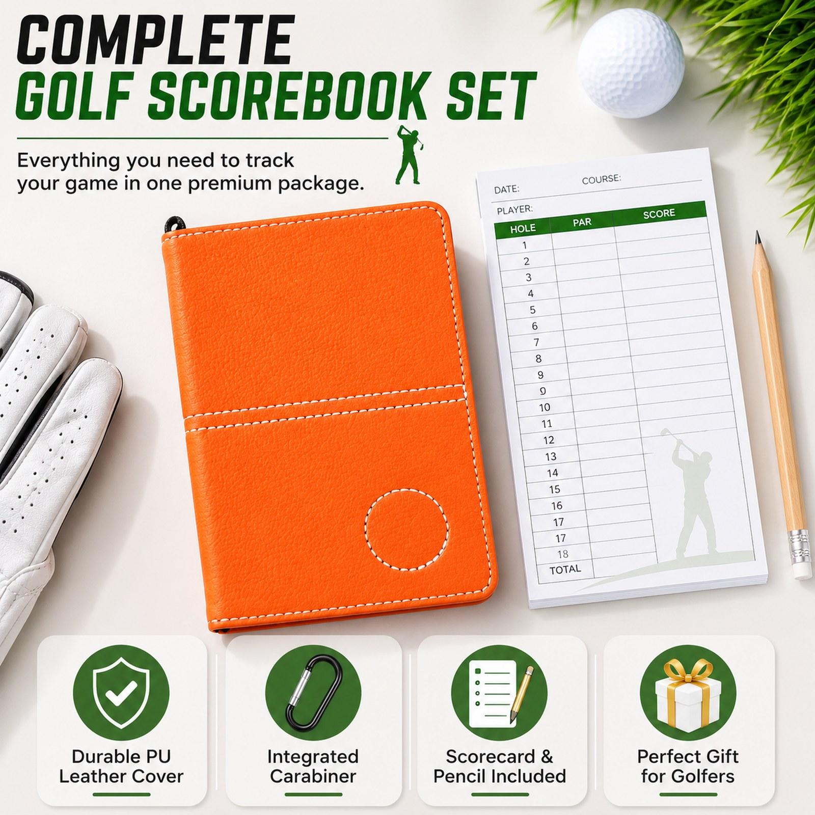 Golf Scorecard Holder - Porte-cartes de score de golf en