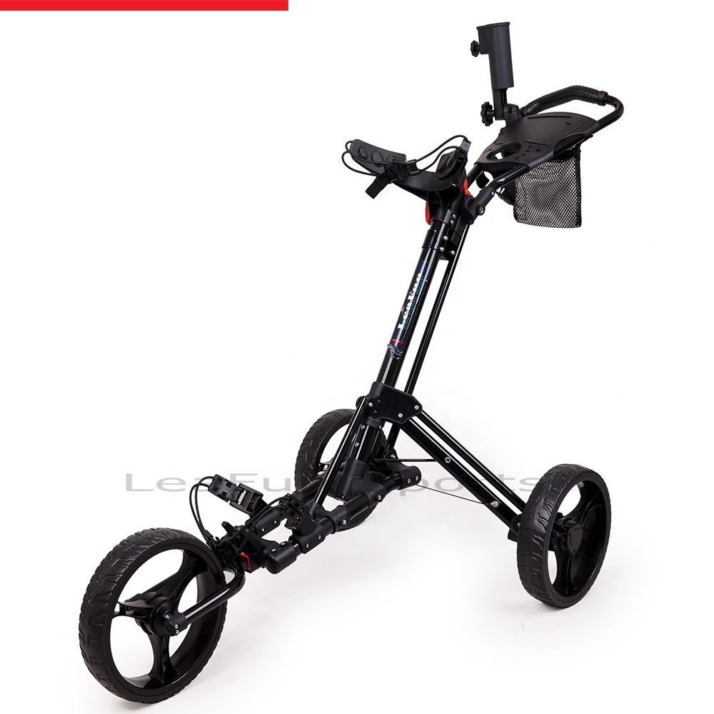 Golf Scorecard Holder - Chariot de Golf manuel pliable et