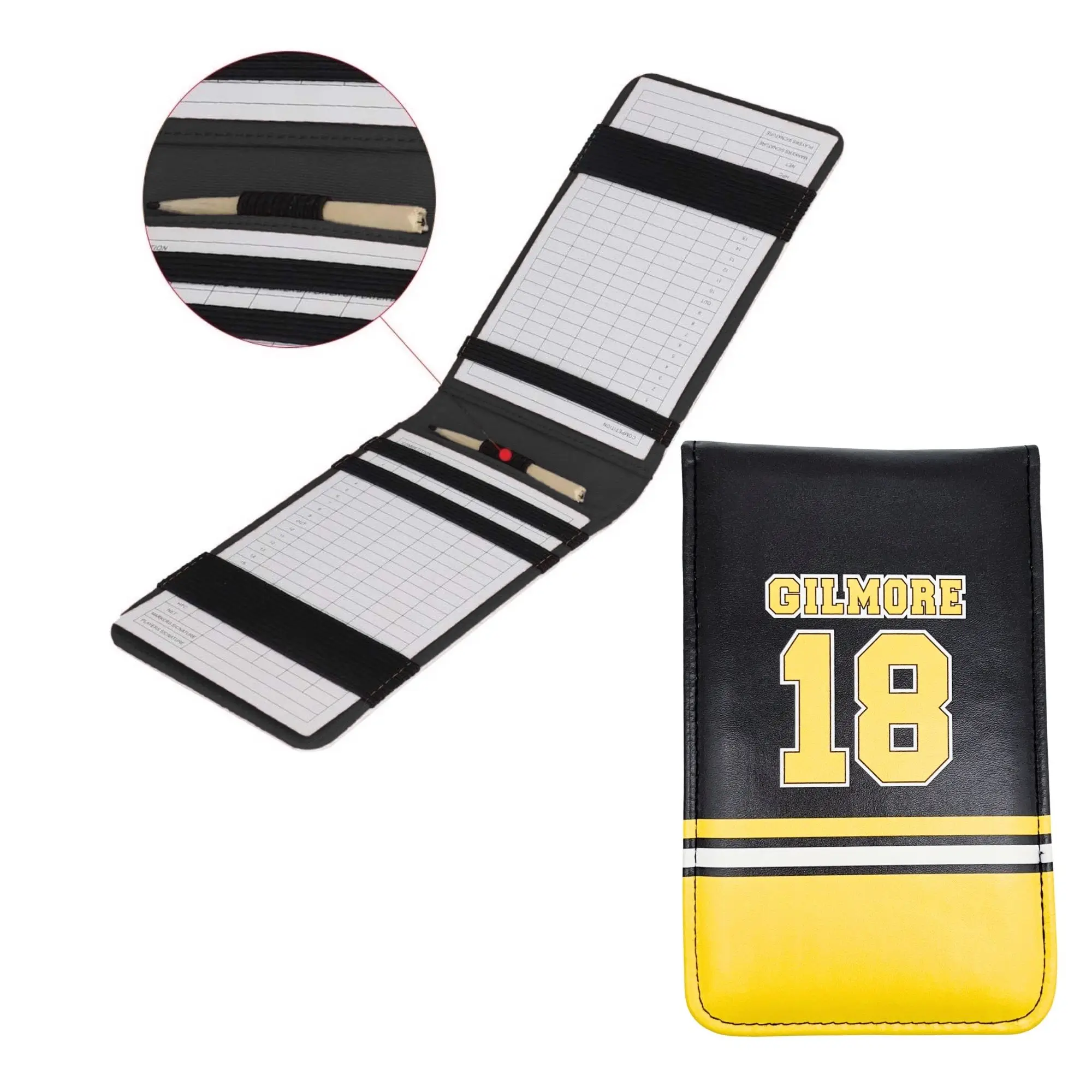 Porte-carte de score de golf e - Golf Scorecard Holder avis et prix
