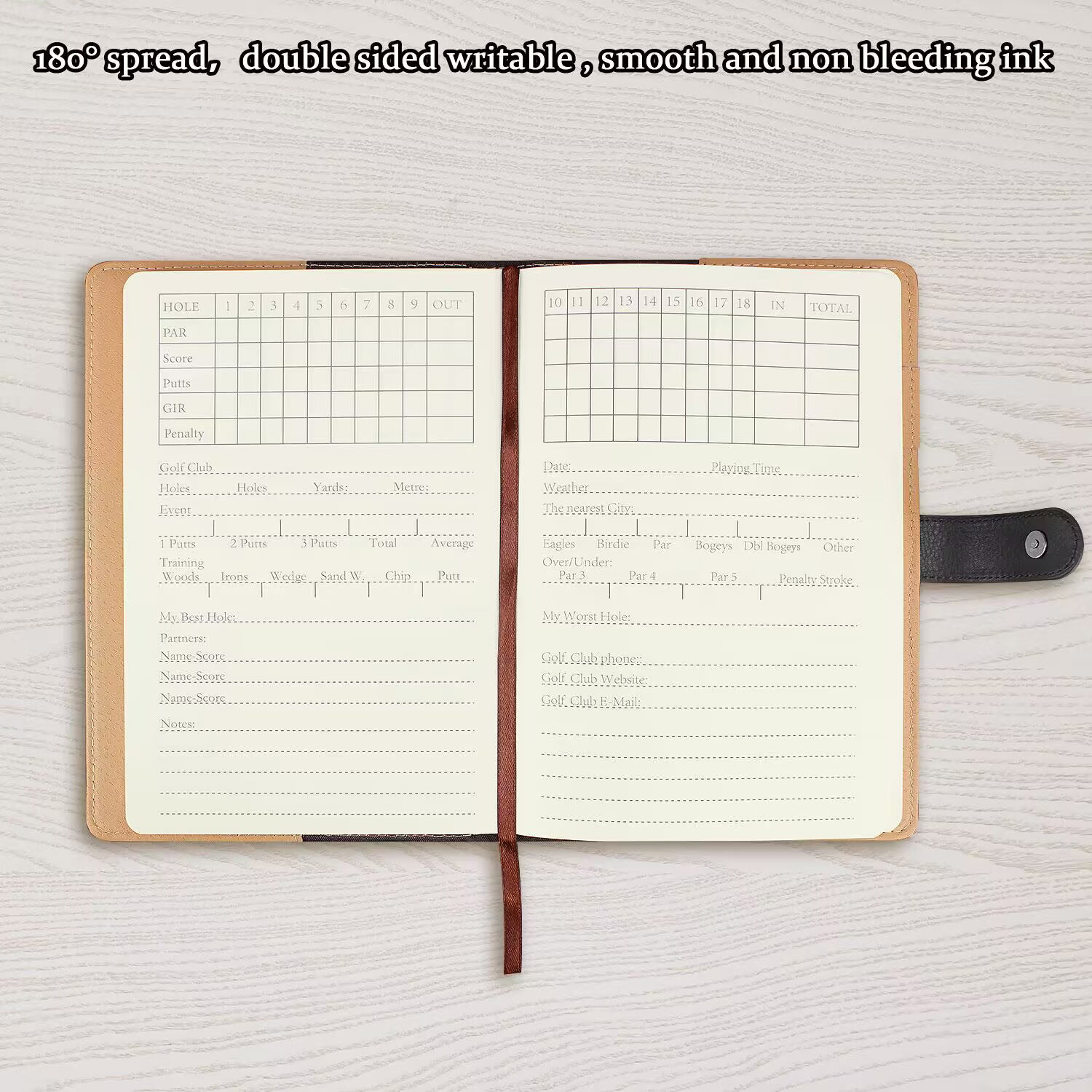 Porte-cartes de score de golf  - Golf Scorecard Holder avis et prix