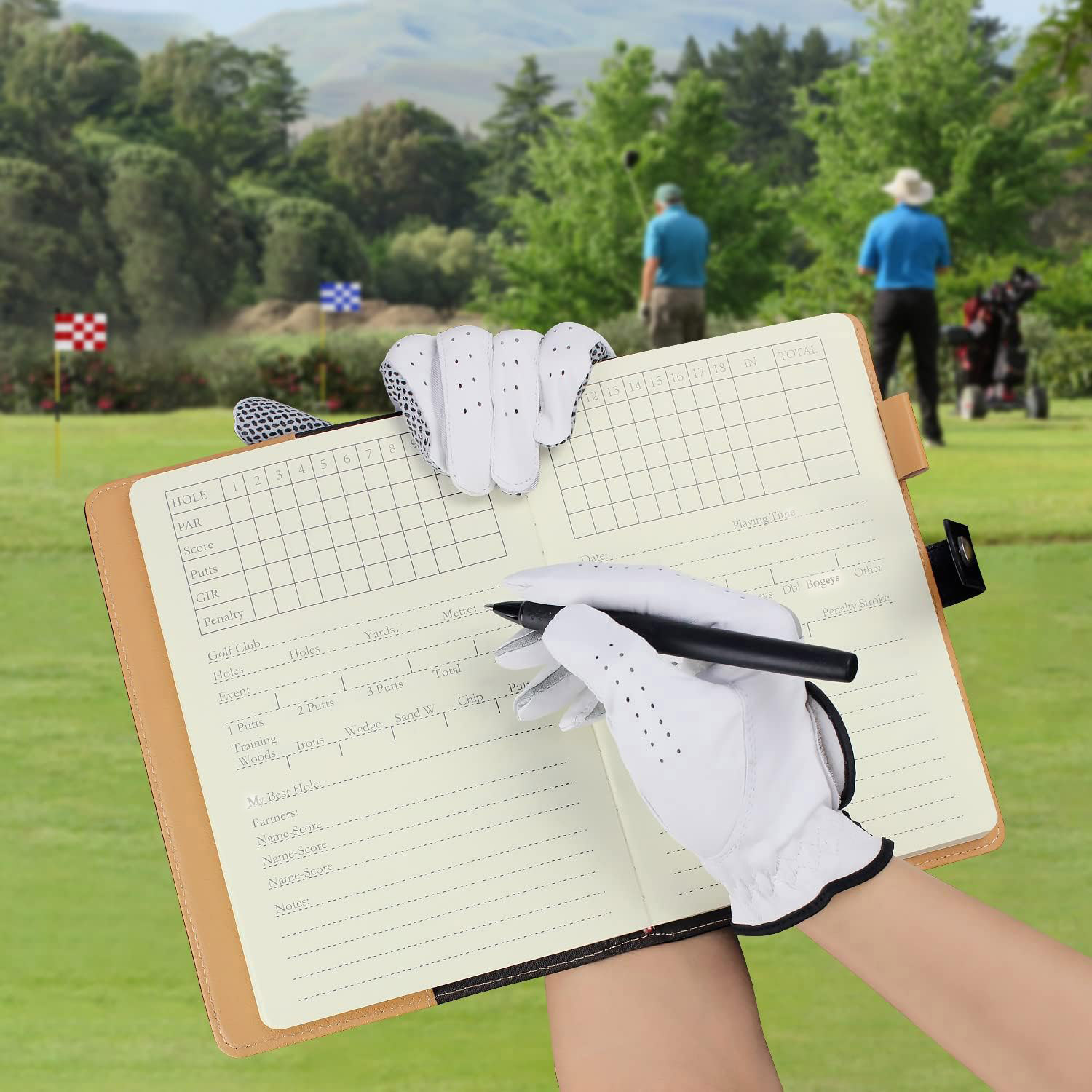 Porte-cartes de score de golf  - Golf Scorecard Holder avis et prix